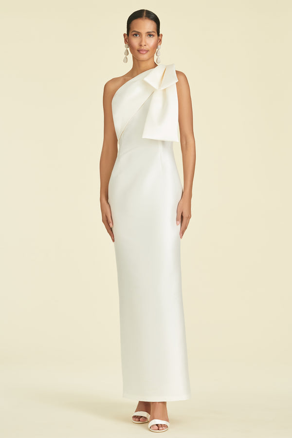 Aubrey Gown in Off White - Sachin & Babi