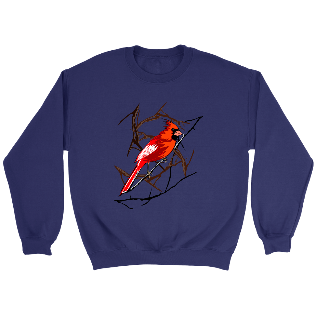 cardinal bird sweatshirt