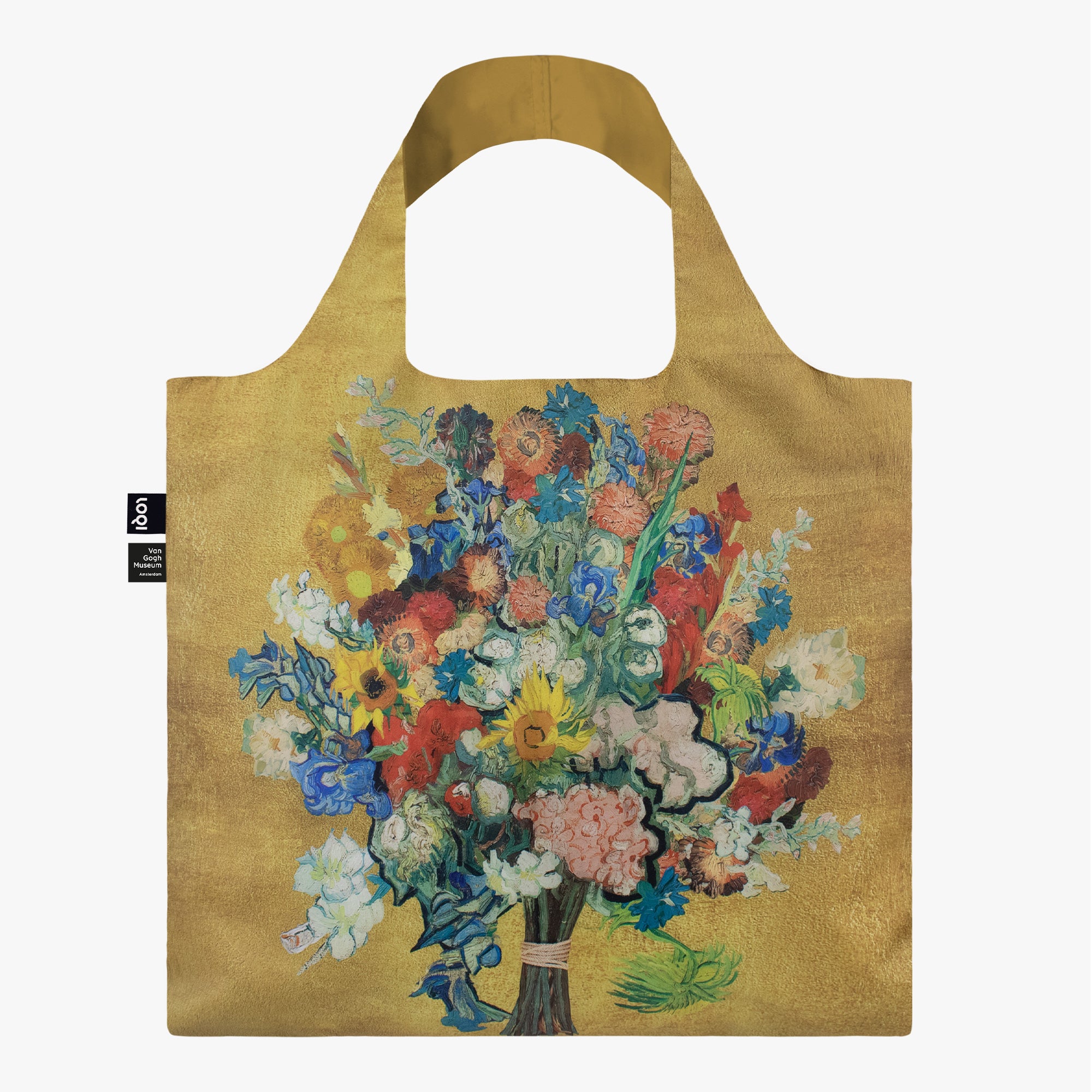 Erwin Pearl Vincent Van Gogh Museum Almond Blossoms Tote Bag Light  Blue/Black