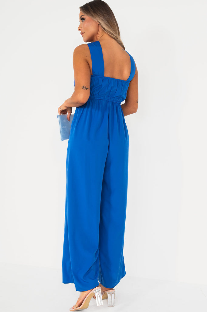 Bonnie Blue Wide Leg Jumpsuit