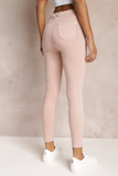 Thea Blush High Waist Jeans