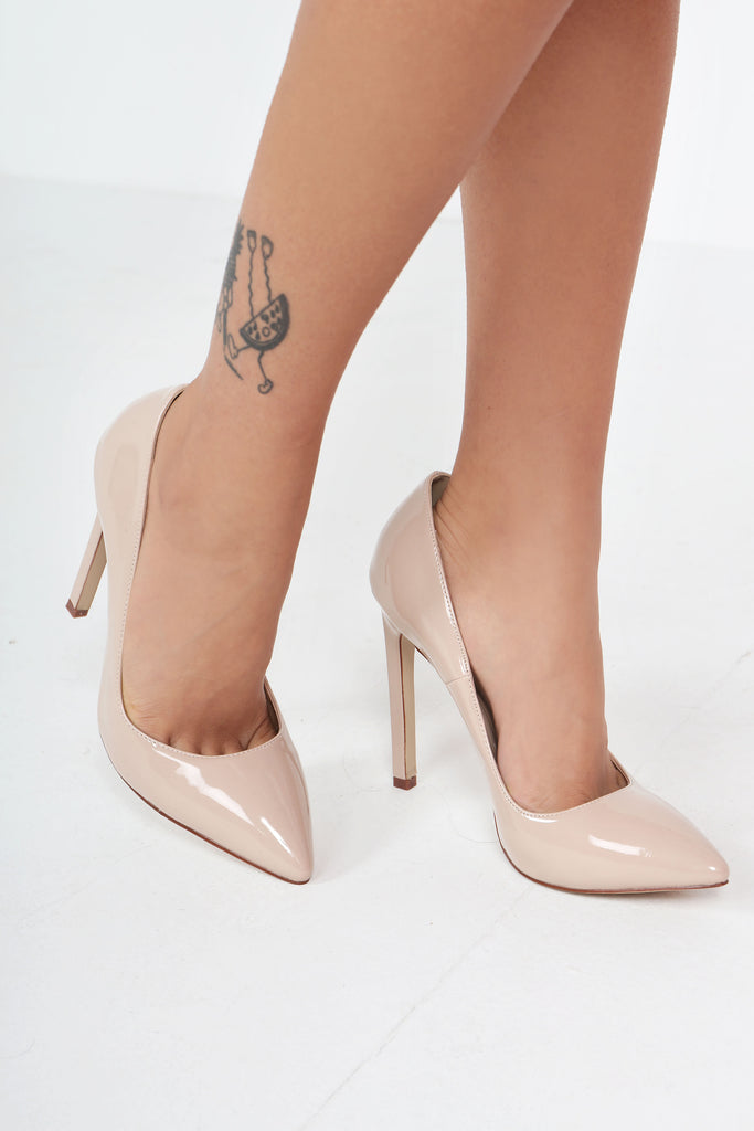 nude stiletto