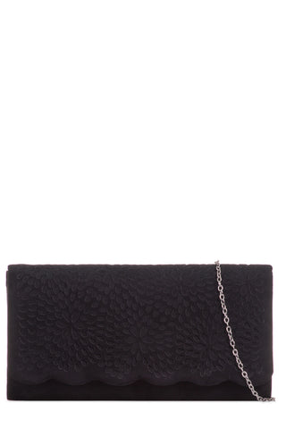 chloe black clutch bag