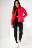 Finley Red Padded Puffer Jacket