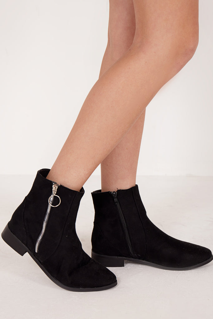 suedette chelsea boots