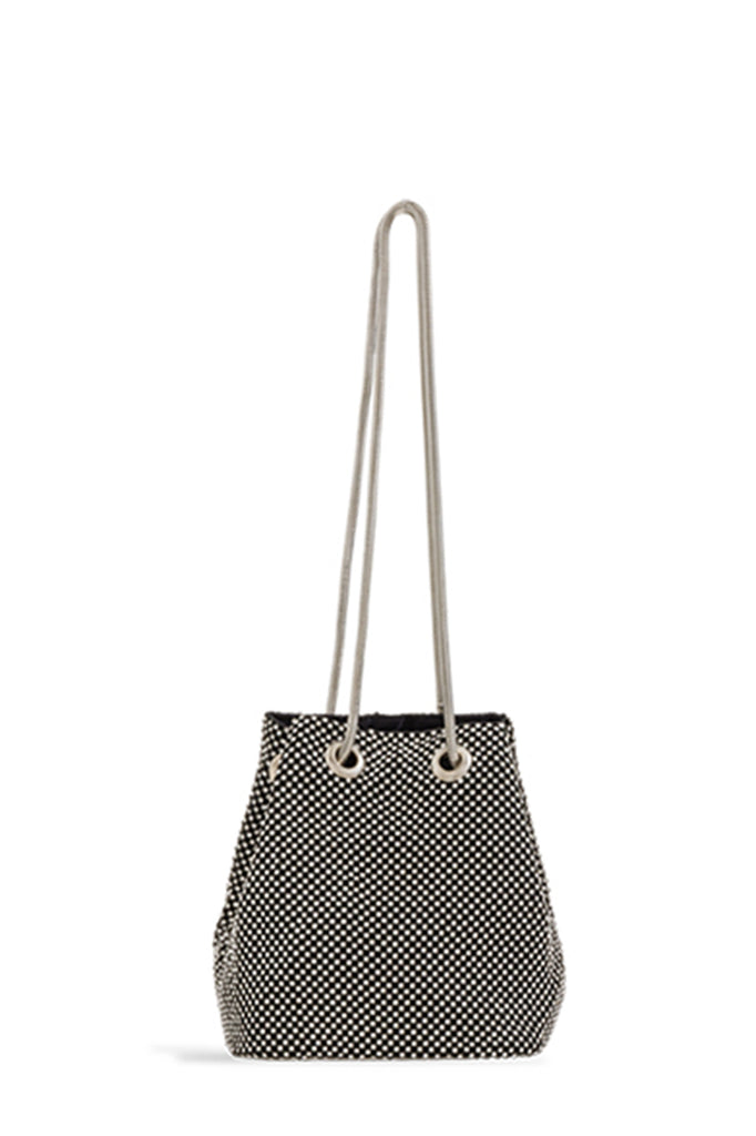 diamante bucket bag