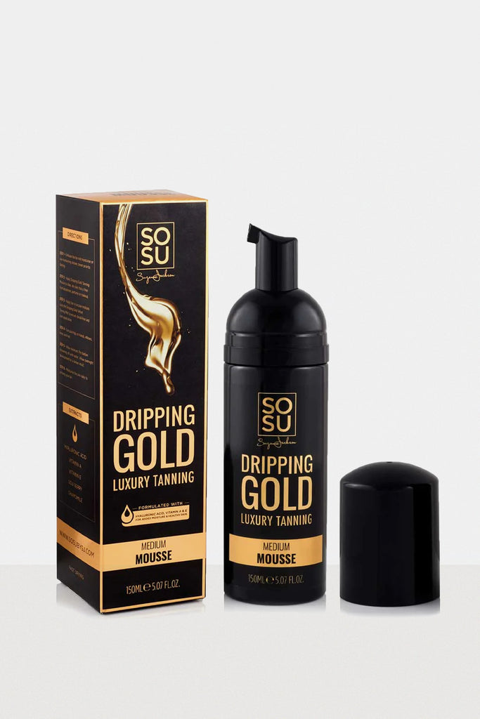 SOSU Dripping Gold Luxury Tanning Mousse Medium