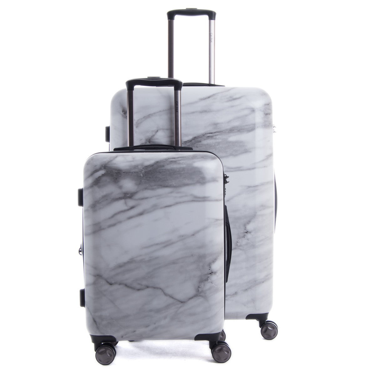 Astyll 2-Piece Luggage Set in Milk Marble