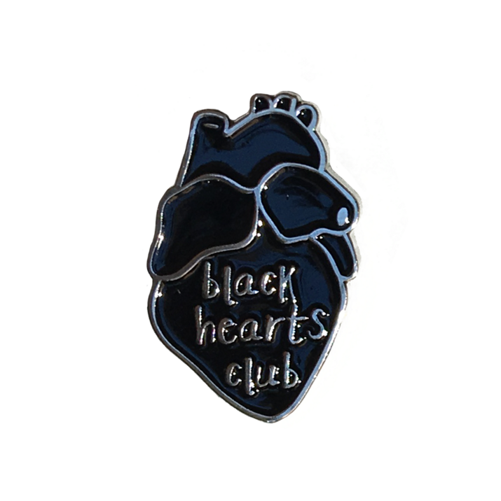 Black Hearts Club Pin