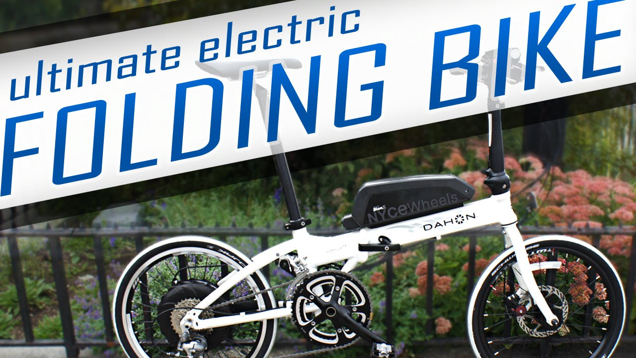 dahon folding electric bike