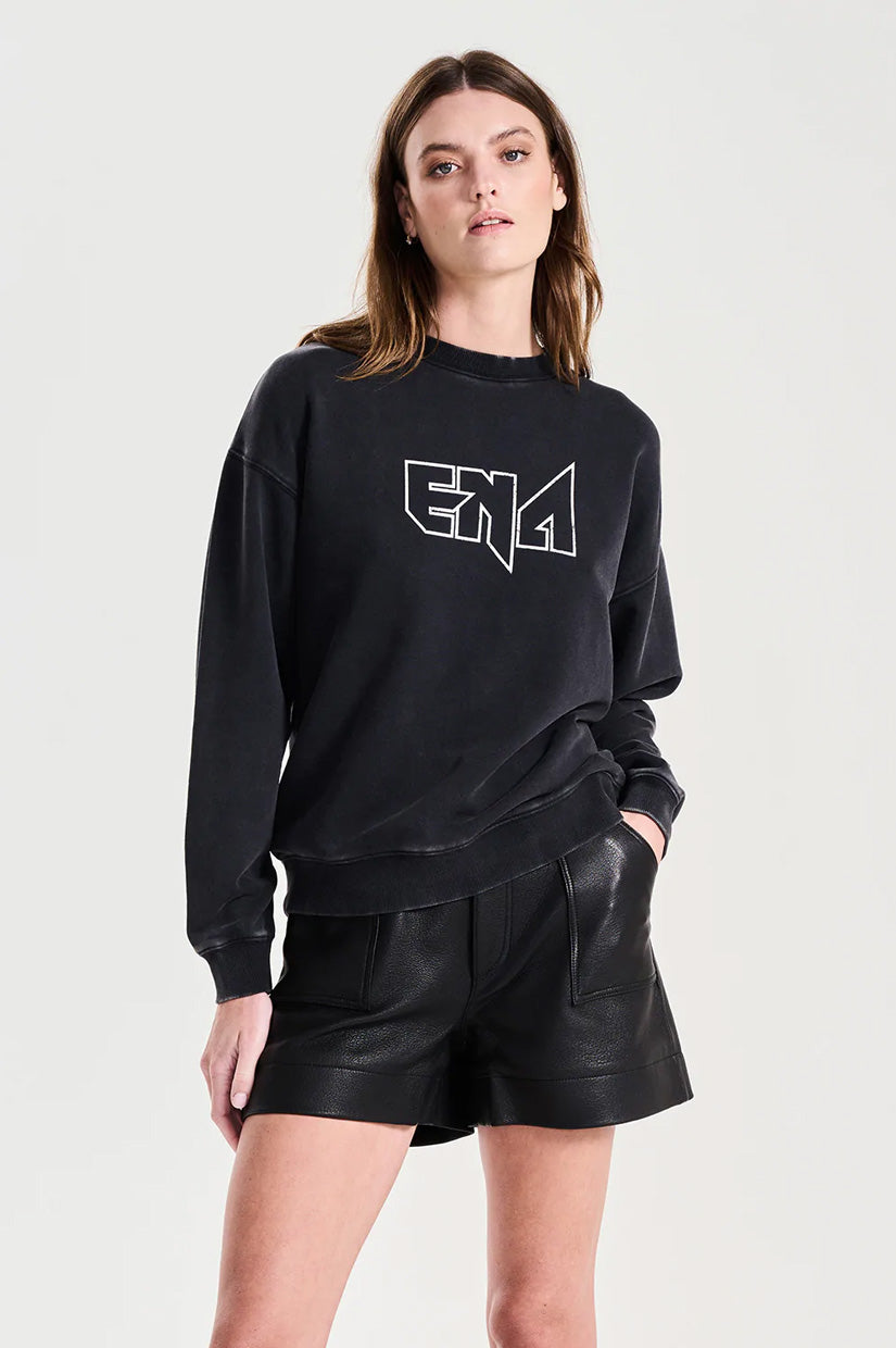 Ena Pelly Ena Logo Sweater - Vintage Black – Slick Willys