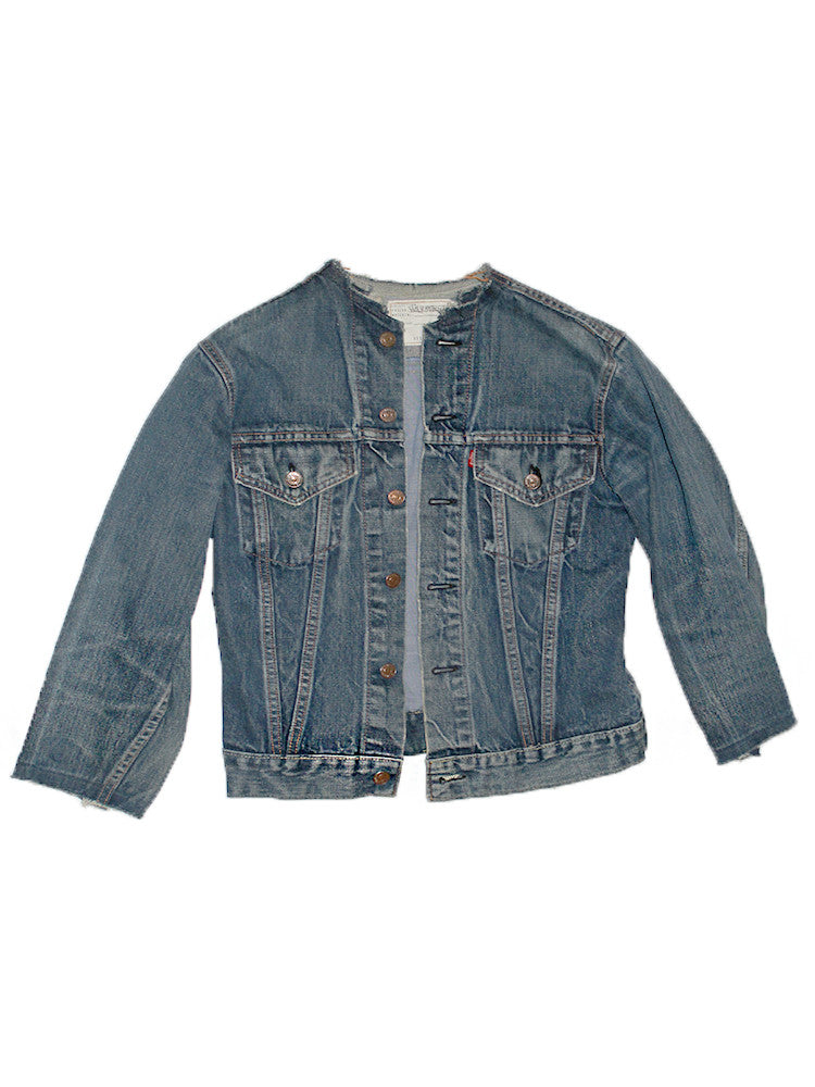 ALC-003 Levi's Big E Denim Patchwork Jacket – Afterlife Boutique