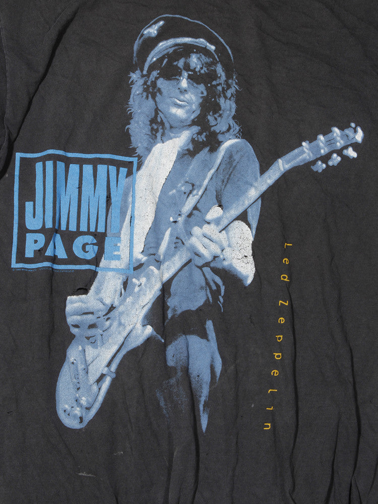Jimmy Page Led Zeppelin Vintage T-Shirt 1980s