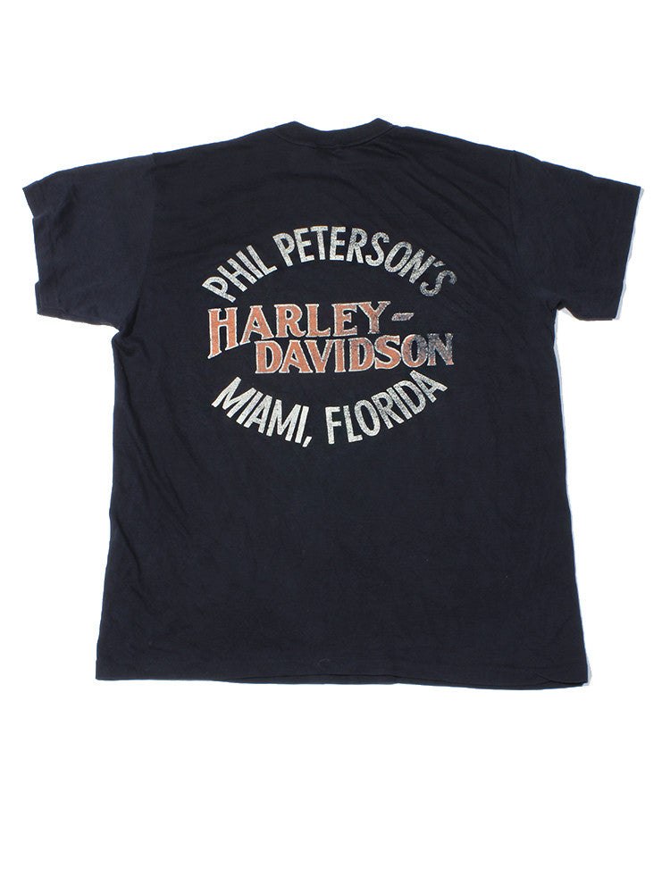 Milwaukee Iron Harley Davidson Vintage T-shirt 1980's – Afterlife Boutique