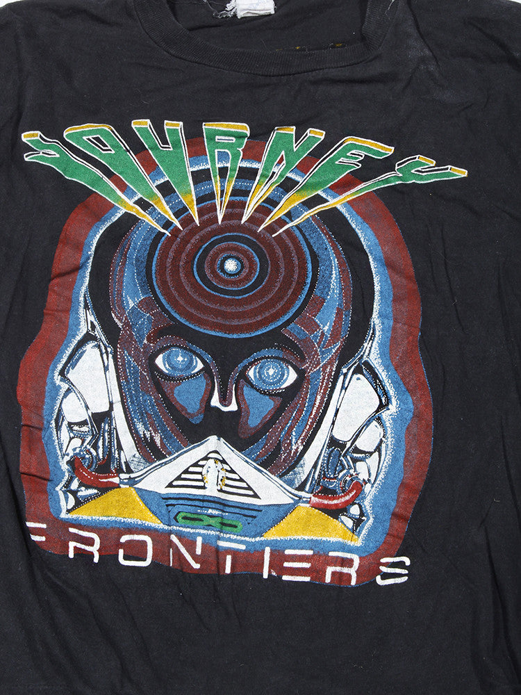 貴重ヴィンテージ JOURNEYジャーニーFRONTIERSプリントTシャツ