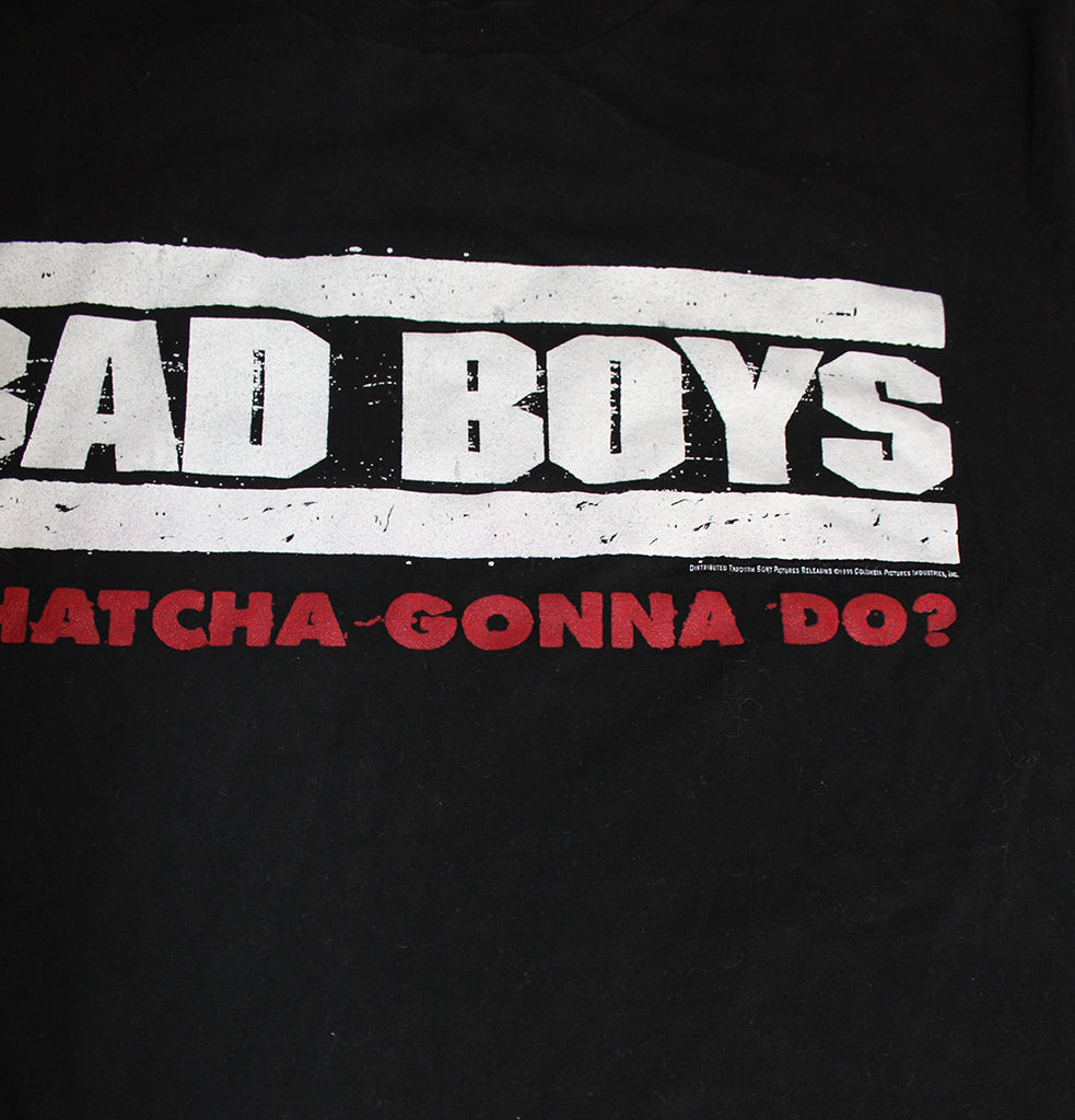 Vintage 90 S Deadstock Bad Boys Movie Soundtrack Promo T Shirt Afterlife Boutique