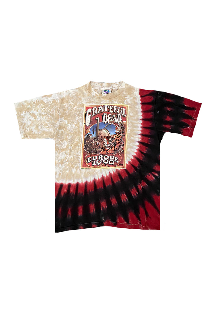 Vintage 90's Grateful Dead Europe Tour Rick Griffin T-Shirt