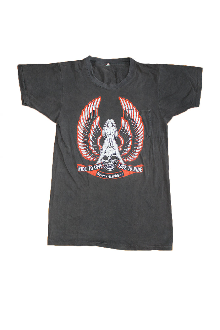 80s Vintage Harley-Davidson T- shirt-