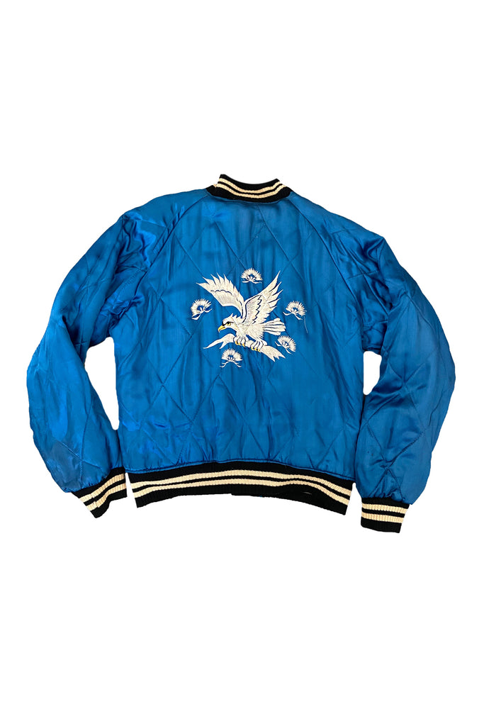 Vintage 50's Souvenir Satin Sukajan Tiger Japan Jacket – Afterlife Boutique
