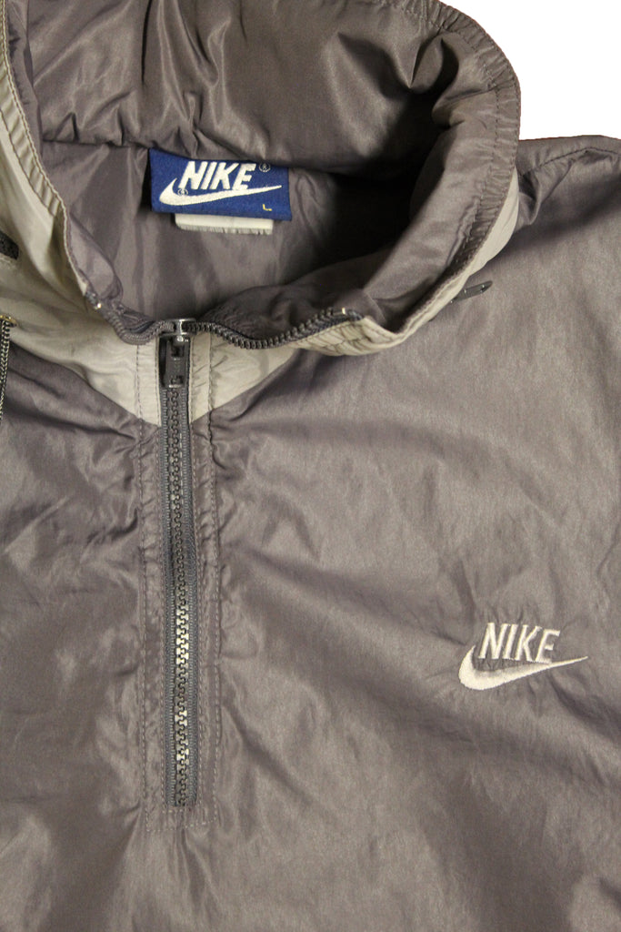 1980's Nike Grey Windbreaker Jacket – Afterlife