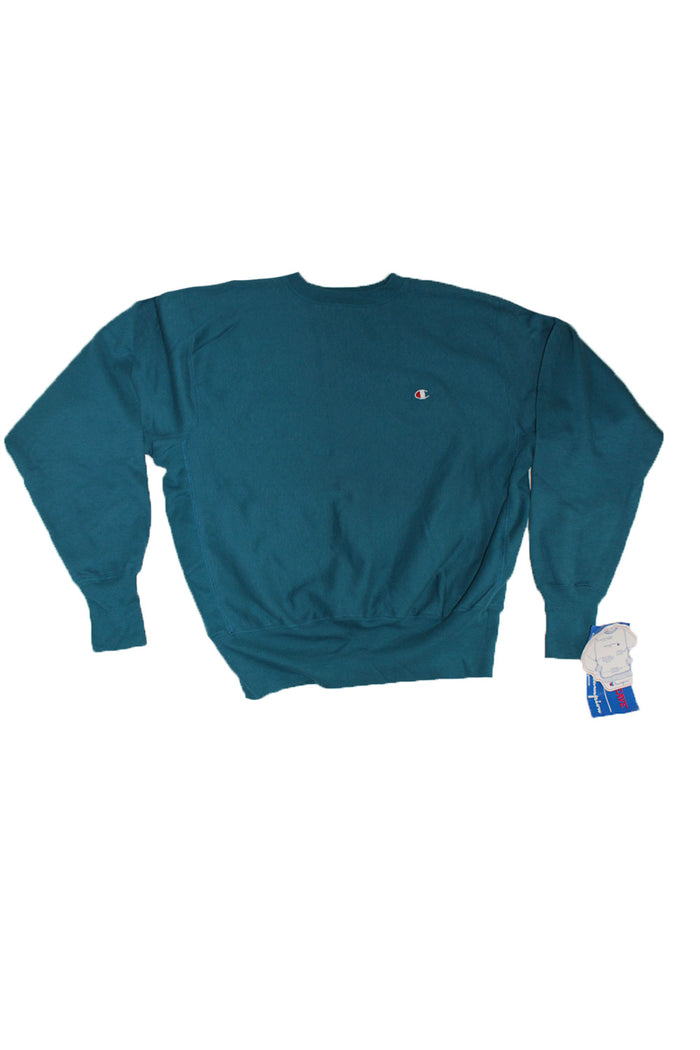 Vintage 90's Deadstock Champion Reverse Weave Teal ///SOLD