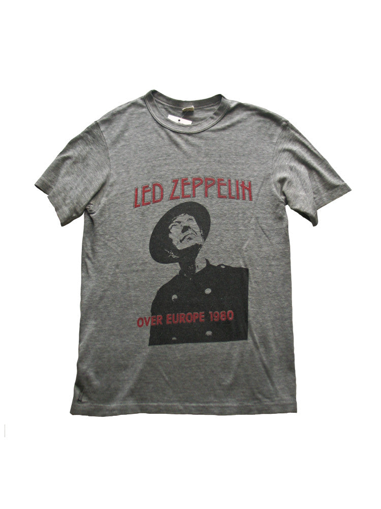 led zeppelin 1980 tour t shirt