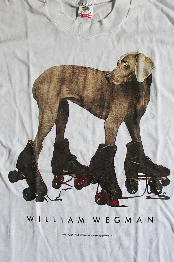 のサイズ】 90s vintage william wegman tee ウェグマン アート u2EG0