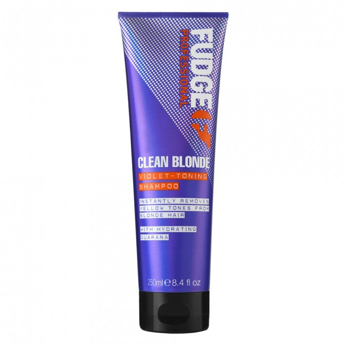 Fudge Clean Blonde Violet Toning Shampoo 250ml Celcius