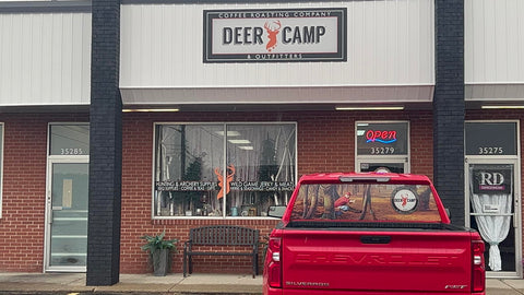 DEER CAMP Coffee Roasting Company Headquarters