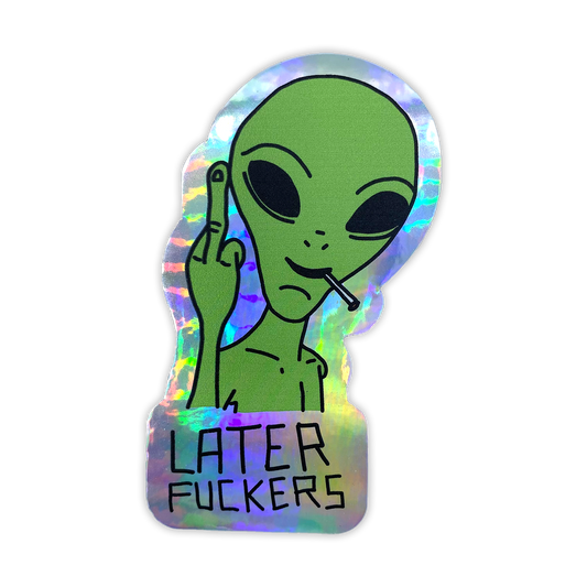 Transgender Alien Sticker for Sale by Lataly