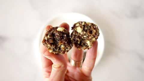 no bake jungle peanut bliss balls