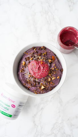 gut healthy smoothie bowl