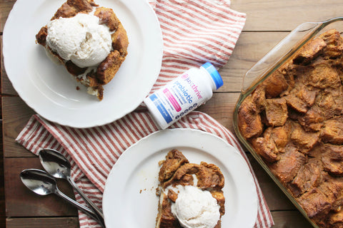 pumpkin bread pudding