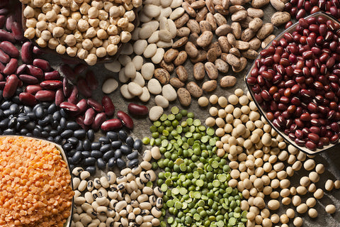 photo of beans and legumes containing lectins