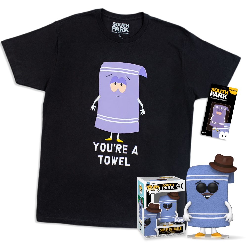 Steven McTowelie Exklusiver Funko Pop! Figurenbündel