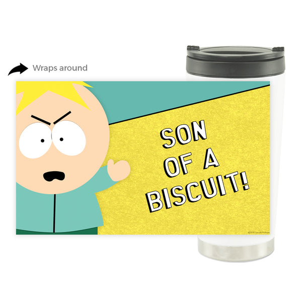 South Park Stan Kicks Ass 16oz Stainless Steel Thermal Travel Mug – South  Park Shop