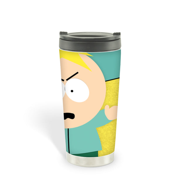 South Park Stan Kicks Ass 16oz Stainless Steel Thermal Travel Mug