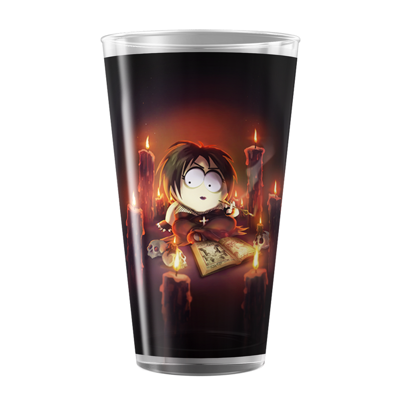 South Park Goth Henrietta 17 Oz Pint Glass South Park Shop