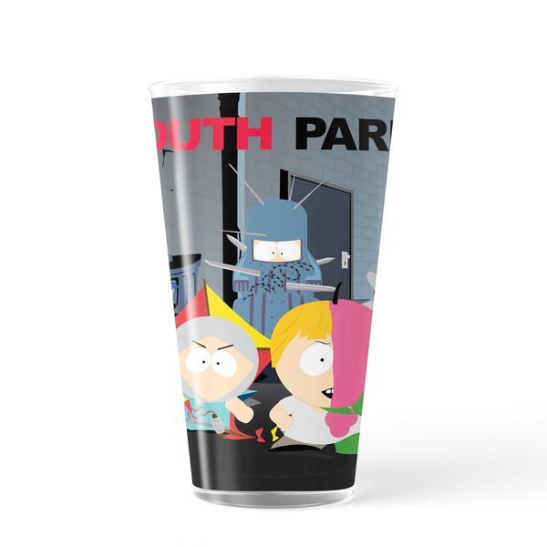 South Park Stan Kicks Ass 17 oz Pint Glass – South Park Shop