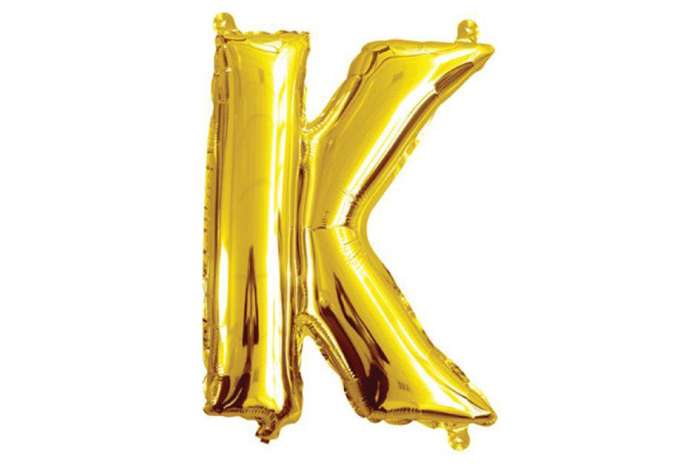 letter k balloon