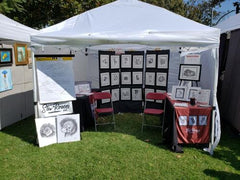 Beverly Hills Art Show Booth