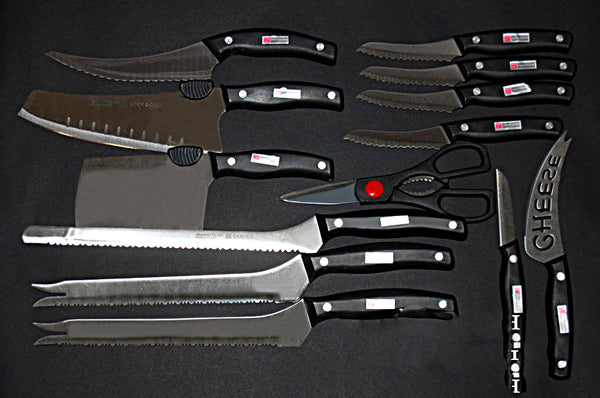 Miracle Blade Complete 13 Piece Knife Set Culinary Tool Quality Stainless  Steel Knives Requires No Sharpening