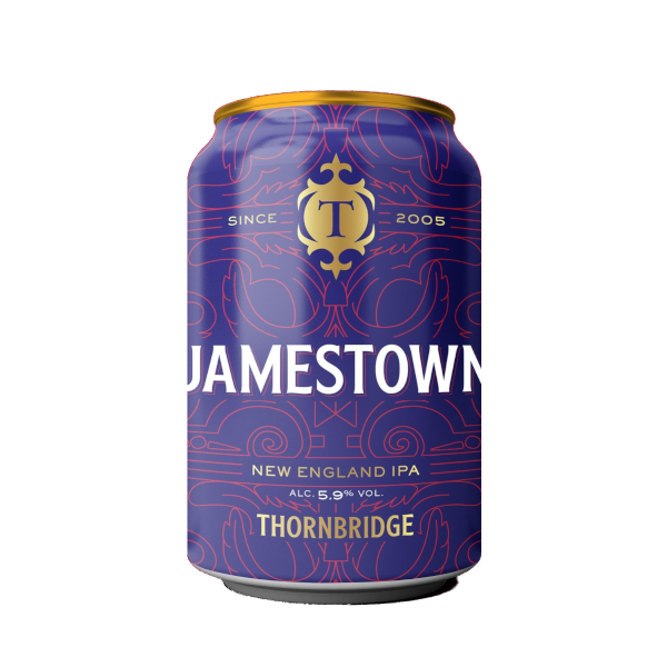 Thornbridge - Jamestown New England IPA 330ml Can 5.9% ABV - Craft Central