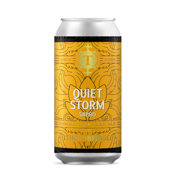 Thornbridge - Quiet Storm Sabro Pale Ale 440ml Can 5,5% ABV - Craft Central