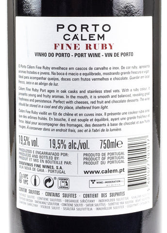 Shop wine Wine red | tawny Port Cálem - UVA