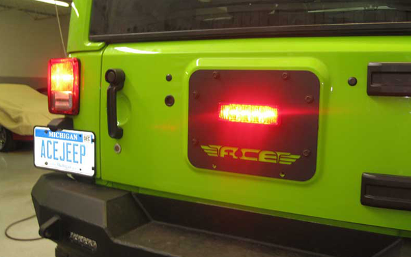 ACE JK Gate Plate with Factory Third Brake Light Provision - Ace  Engineering & Fab