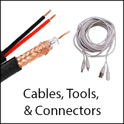 CCTV Cable, Connectors, Tools