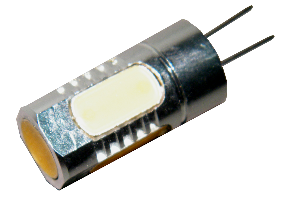 Mijlpaal handel Prominent 5 Watt, 12V COB LED Bulb w/ 2-Pin (G4) Base JE-G4LED-5W – Jayso Electronics