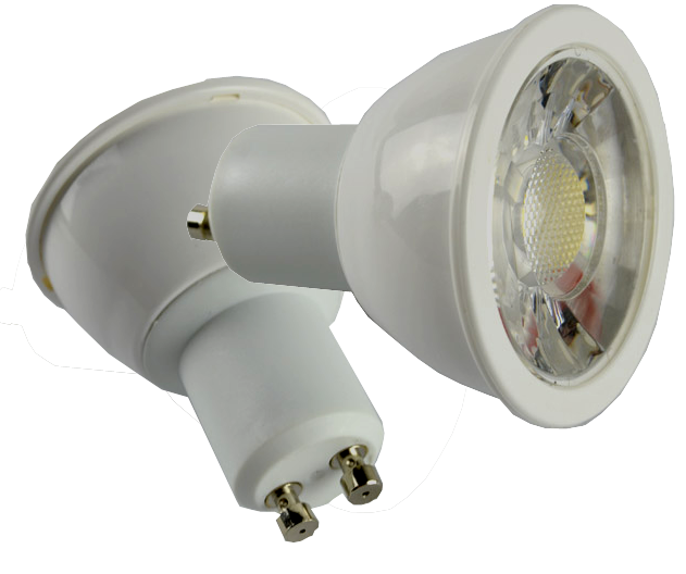 5 Watt COB LED Spotlight with GU10 White EC-STLED-GU10-5W-COB-W- Jayso
