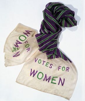 Votes for Women Scarf 1910